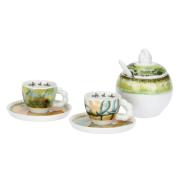 Tazzine Thun per caffÃ¨ espresso, set due tazzine con zuccheriera Voglia di Thun Natale Accessori tavola e cucina
