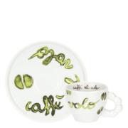 Tazzine Thun per caffÃ¨ espresso - Set sei tazze CaffÃ¨ al volo verdi Tazzine CaffÃ¨ Mug Tazze e Zuccheriere