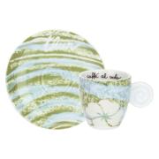 Tazzine Thun per caffÃ¨ espresso, set sei tazze Oasi Tazzine CaffÃ¨ Mug Tazze e Zuccheriere