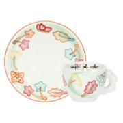 Tazzine Thun per caffÃ¨ espresso, set sei Tazze Ricordi di Autunno Tazzine CaffÃ¨ Mug Tazze e Zuccheriere