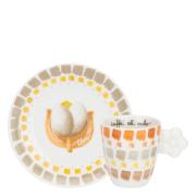 Tazzine Thun per caffÃ¨ espresso - Set sei tazze Tulipani Tazzine CaffÃ¨ Mug Tazze e Zuccheriere