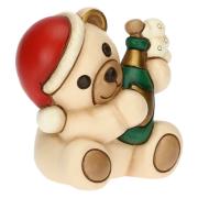 Teddy con bottiglia di spumante Thun Natale Oggetti decorativi