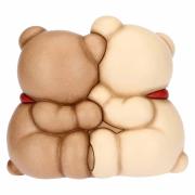 Teddy in coppia Natale Thun - Coppia di orsetti con regali Teddy Thun