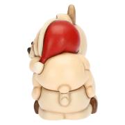 Teddy Thun a cavallo con Renna Thun Natale Oggetti decorativi
