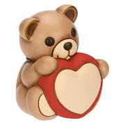 Teddy Thun con cuore in ceramica Thun Animali
