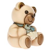 Teddy Thun con nuvola e rondine celeste Thun Bomboniere