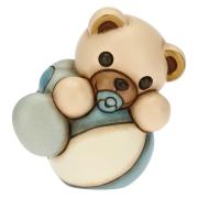 Teddy Thun con palla celeste 