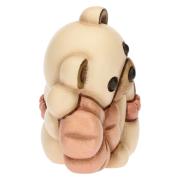 Teddy Thun con quadrifoglio rosa Bomboniere