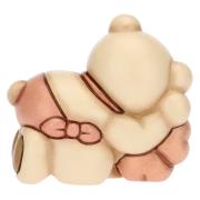 Teddy Thun con quadrifoglio rosa Bomboniere