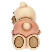 Teddy Thun con quadrifoglio rosa Bomboniere