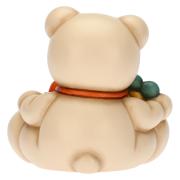 Teddy Thun primavera 2022 con fiori azzurri e farfalla Thun Animali