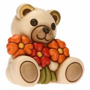 Teddy Thun primavera 2022 con tre fiori colorati Thun Animali