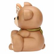 Teddy Thun primavera seduto con farfalla in mano Teddy Thun