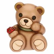Teddy Thun seduto con coccinella Thun Animali