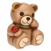 Teddy Thun seduto con coccinella Thun Animali