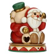 Teddy Thun Schiaccianoci Maxi con babbo Natale carillon Thun Natale Oggetti decorativi