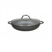 Tegame antiaderente 32 cm con 2 manici Big Family, per induzione Pentole e Casseruole