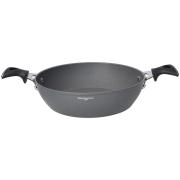 Tegame antiaderente induzione cm 28 con due manici e coperchio luxury Pentole e Casseruole