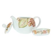 Teiera Thun con portabustine Hello Autumn Tazzine CaffÃ¨ Mug Tazze e Zuccheriere