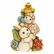 Totem Pasqua, coniglietta Ester e i suoi amici Thun Animali