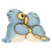 Uccelli Thun Cinciarelle azzurre in coppia con cuore Thun Animali