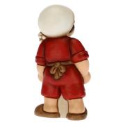 Uomo con carriola Presepe Classico Thun colore Rosso Thun Presepe Natalizio