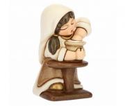 Vasaia personaggio Presepe Classico Thun bianco