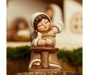 Vasaia personaggio Presepe Classico Thun bianco