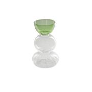 Vaso portafiori Rituali Domestici in vetro VersaVice verde medio Vasi Portafiori in vetro