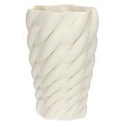 Vaso portafiori Rituali Domestici trama ad intreccio stampato cm36 Vasi Fiori in Ceramica