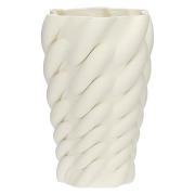 Vaso portafiori Rituali Domestici trama ad intreccio stampato cm36 Vasi Fiori in Ceramica