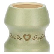 Vaso portafiori Thun Incanto di Primavera verde Vasi Fiori in Ceramica