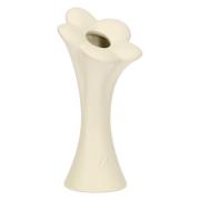 Vaso portafiori Thun monofiore in ceramica beige piccolo Vasi Fiori in Ceramica