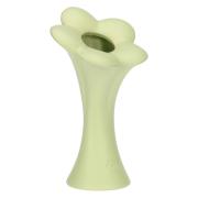Vaso portafiori Thun monofiore in ceramica verde medio Vasi Fiori in Ceramica