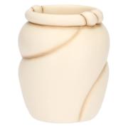 Vaso portafiori Thun Twist, piccolo beige Vasi Fiori in Ceramica