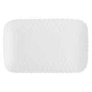 Vassoio La Porcellana Bianca Momenti 20X13 Pirofile Teglie e Sperlunghe a servire