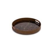 Vassoio rotondo maculato, serie Galateo medio Vassoi per servire e sottopiatti