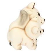 Volpe bianca Thun in coppia Inverno Incantato Thun Animali