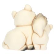 Volpe bianca Thun in coppia Inverno Incantato Thun Animali