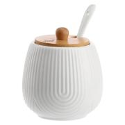 Zuccheriera La Porcellana Bianca righe Zuccheriere e Porta zucchero