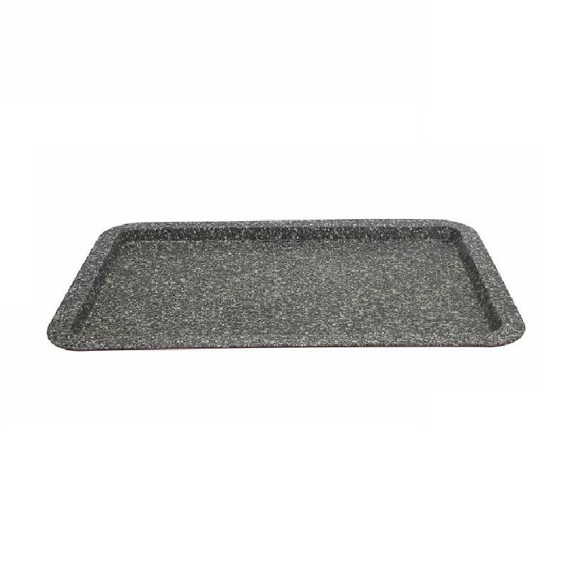 YNC Teglia Da Forno Rettangolare Antiaderente Per Tiramisù E Dolci - Dimensioni 39x28 Cm, Resistente Al Taglio, Fino A 250°C, Con Chiusura SafeClicK, Garanzia 10 Anni
