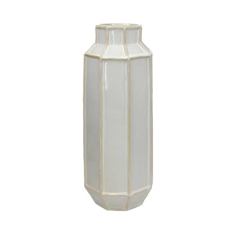 Vaso portafiori moderno Tognana forma ottagonale grande Vasi Fiori in Ceramica